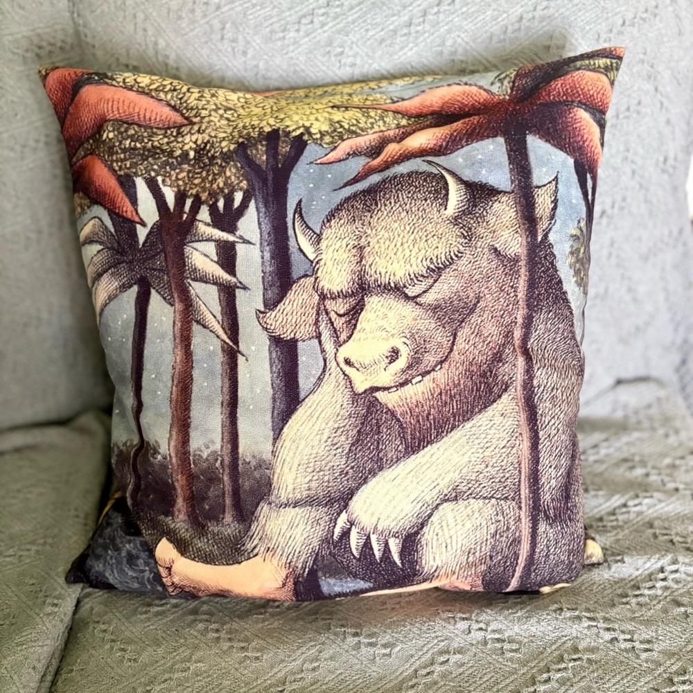 Where The Wild Things Are Decorative Pillow, Nursery/Kids